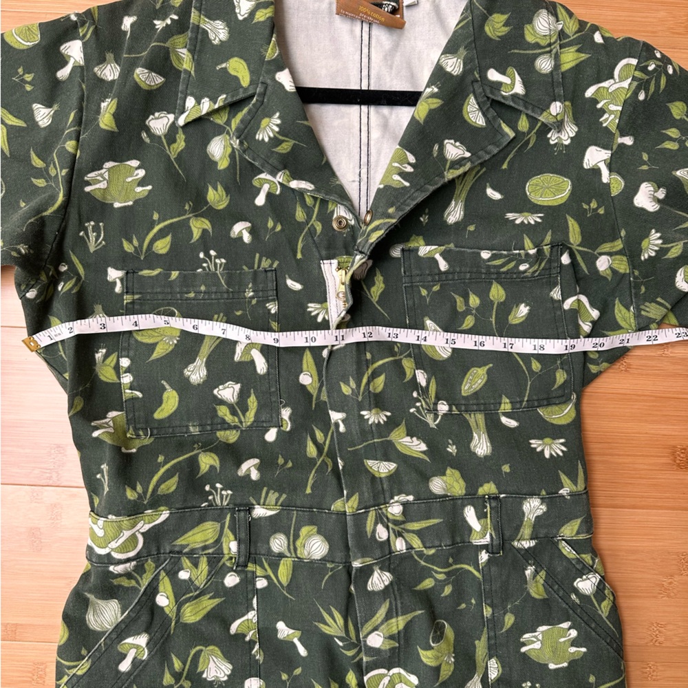Big Bud Press Green Floral Jumpsuit - Picture 8 of 10